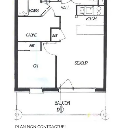 Aux Pieds, 6 Pers, Balcon Sud-ouest, Animaux Acceptes - Les Menuires - Fr-1-452-97 Apartman Saint-Martin-de-Belleville